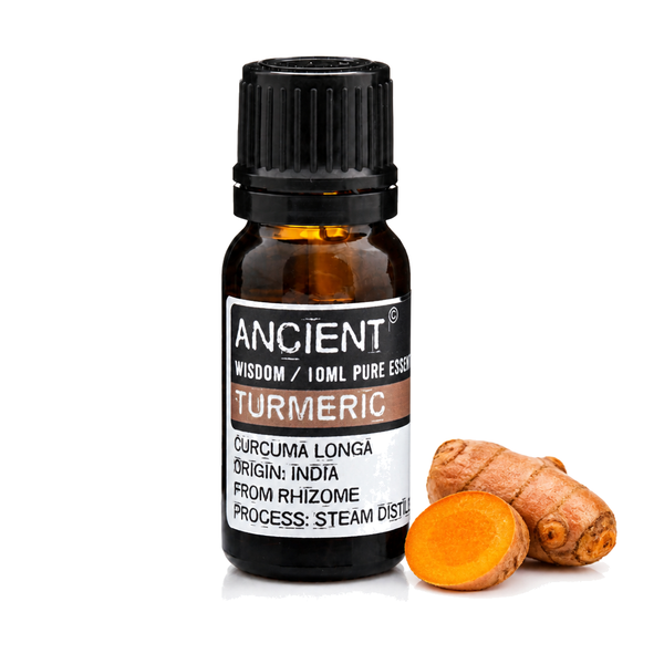 Turmeric Essential Oil 10ml — clean white packshot