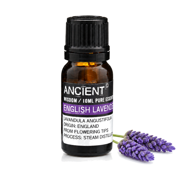 English Lavender Essential Oil 10ml — clean white packshot
