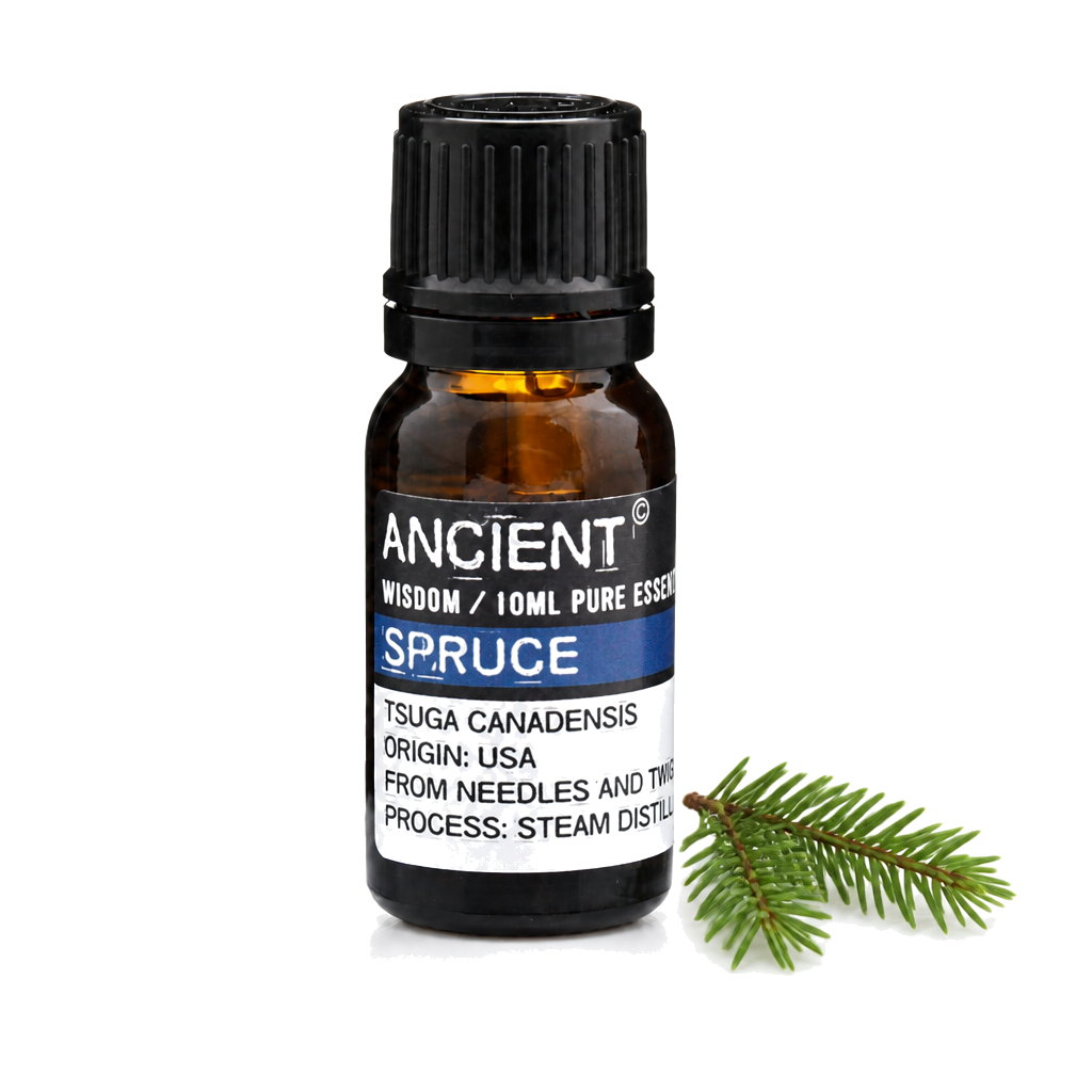 10 ml Spruce Essential Oil — clean white packshot