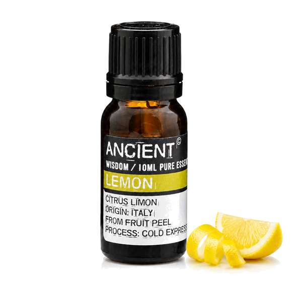 10 ml Lemon Essential Oil — clean white packshot