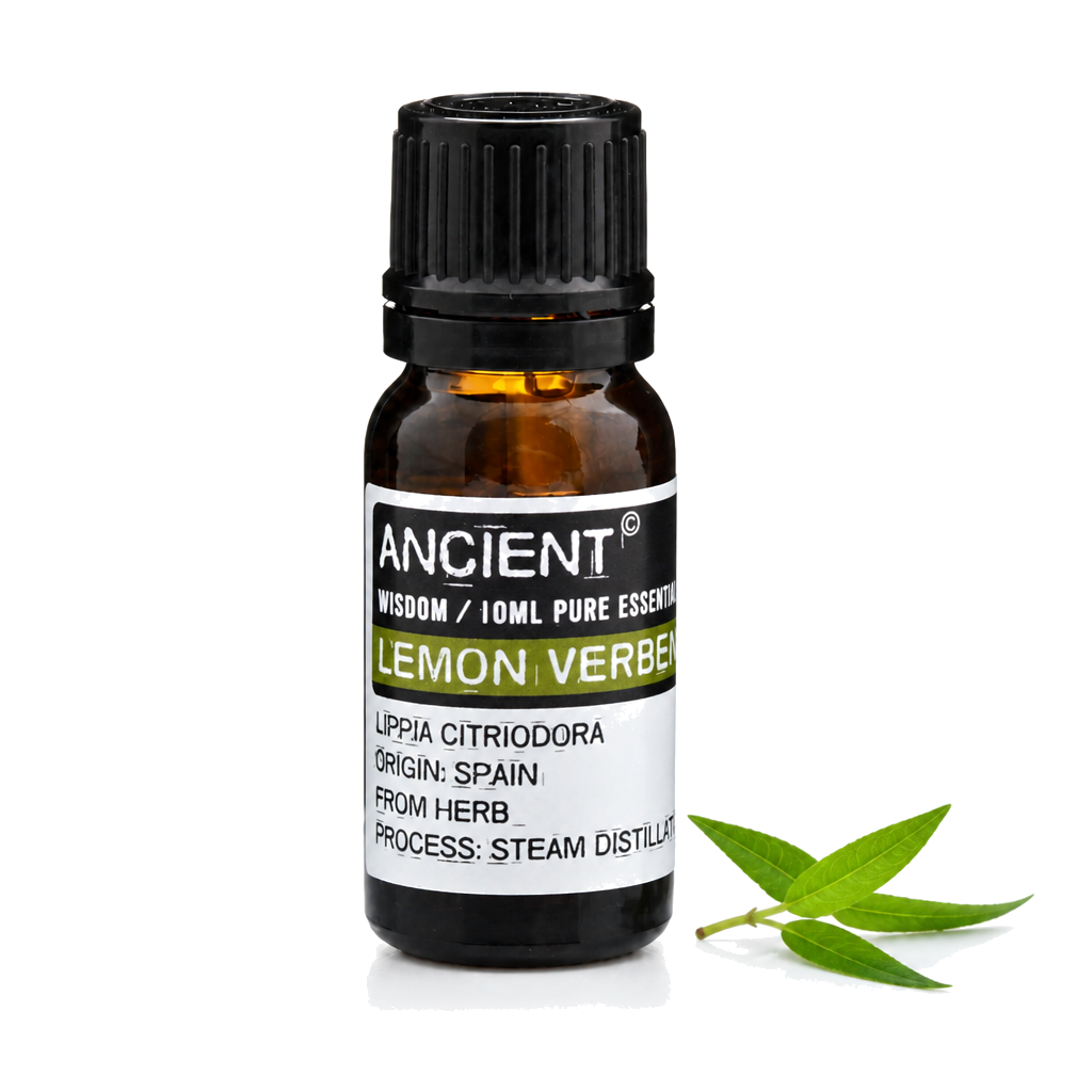 10 ml Lemon Verbena Essential Oil — clean white packshot