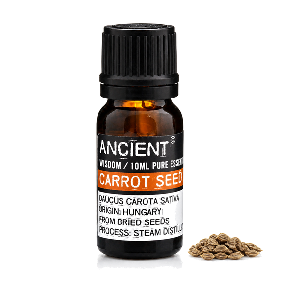 10 ml Carrot Seed Essential Oil — clean white packshot