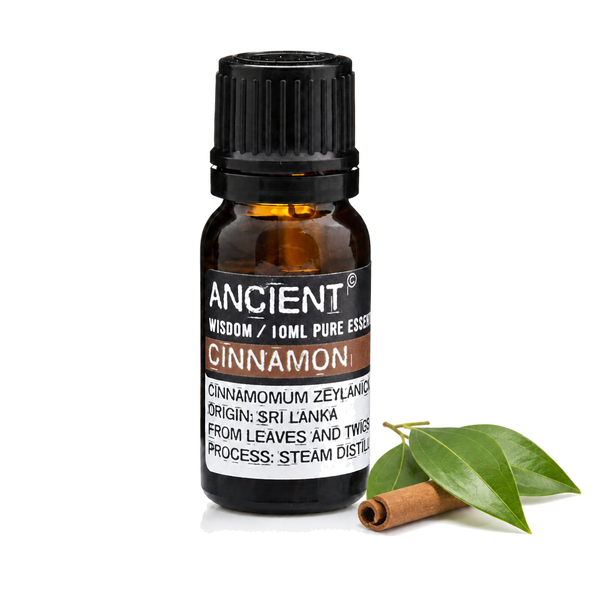 10 ml Cinnamon Essential Oil — clean white packshot