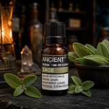 10 ml Sage Essential Oil — apothecary detail