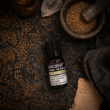 10 ml Dill Seed Essential Oil — overhead lifestyle flat lay