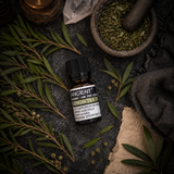 10 ml Lemon Tea Tree — overhead lifestyle flat lay