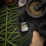 10 ml Citronella Essential Oil — overhead lifestyle flat lay